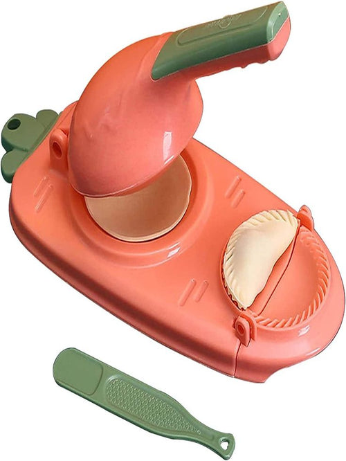 2 in 1 manual plastic dumpling maker