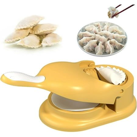 2 in 1 manual plastic dumpling maker