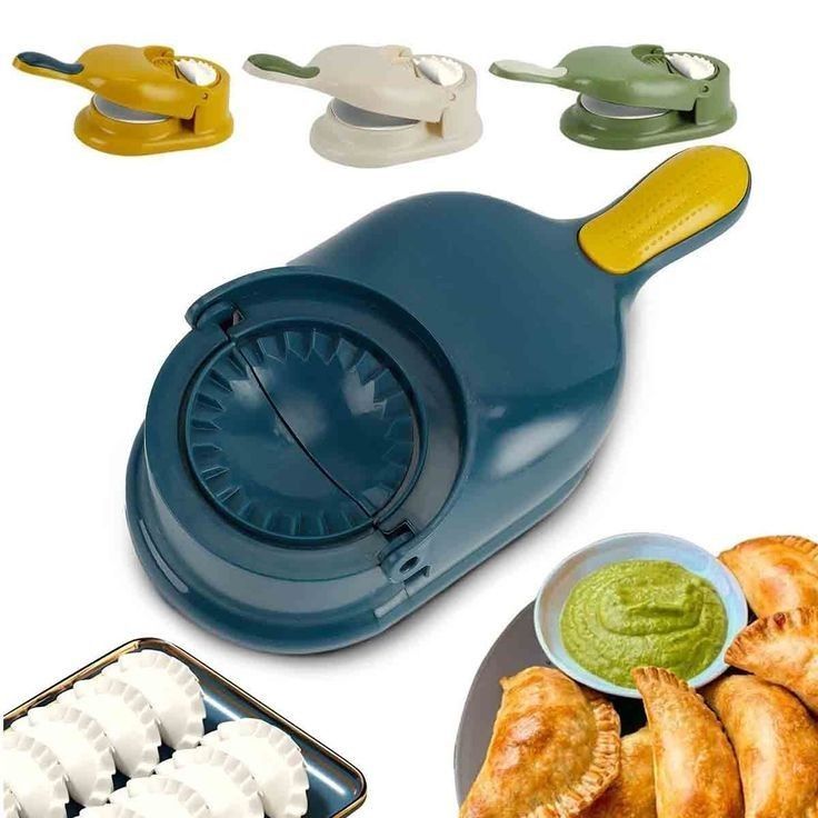 2 in 1 manual plastic dumpling maker
